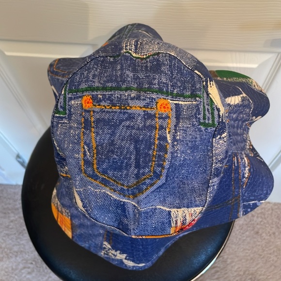 💙Funky Colourful VTG flop hat - Picture 6 of 10